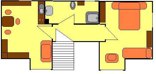 Hof Kilbe Appartement Nr. 2 Grundriss